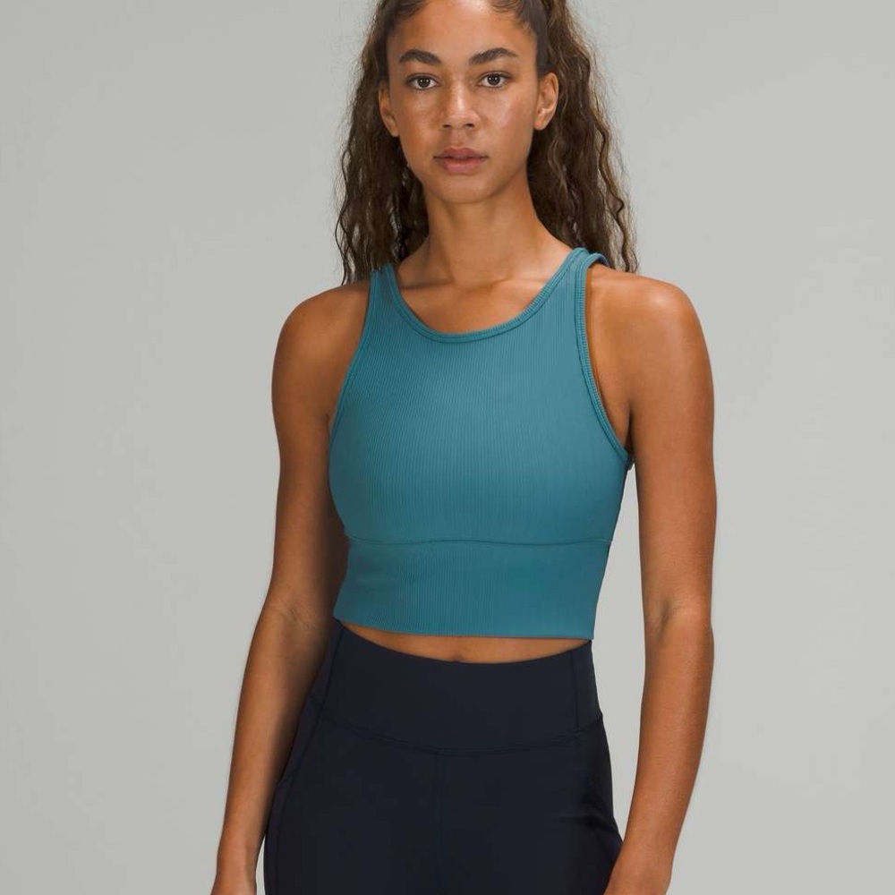 NWOT Lululemon Power Pivot Ribbed Tank Top